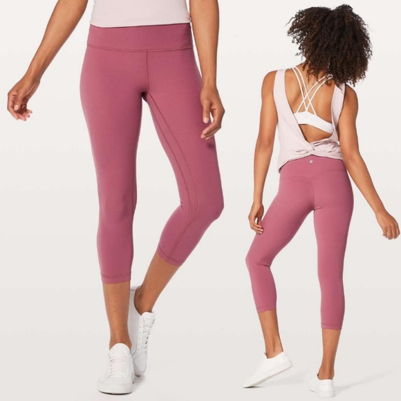 lululemon athletica Pants - New lululemon align crop 21" tight so merlot 6 pin
